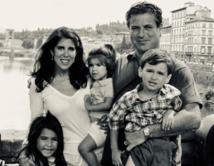 Famiglia a Firenze 2005 black and white