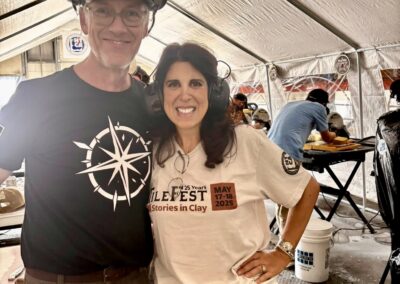 Josh of Tierra Tile and Gianna