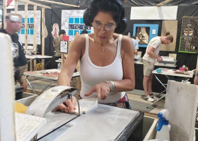Gianna in A.R.T. 2025 - ring saw 101